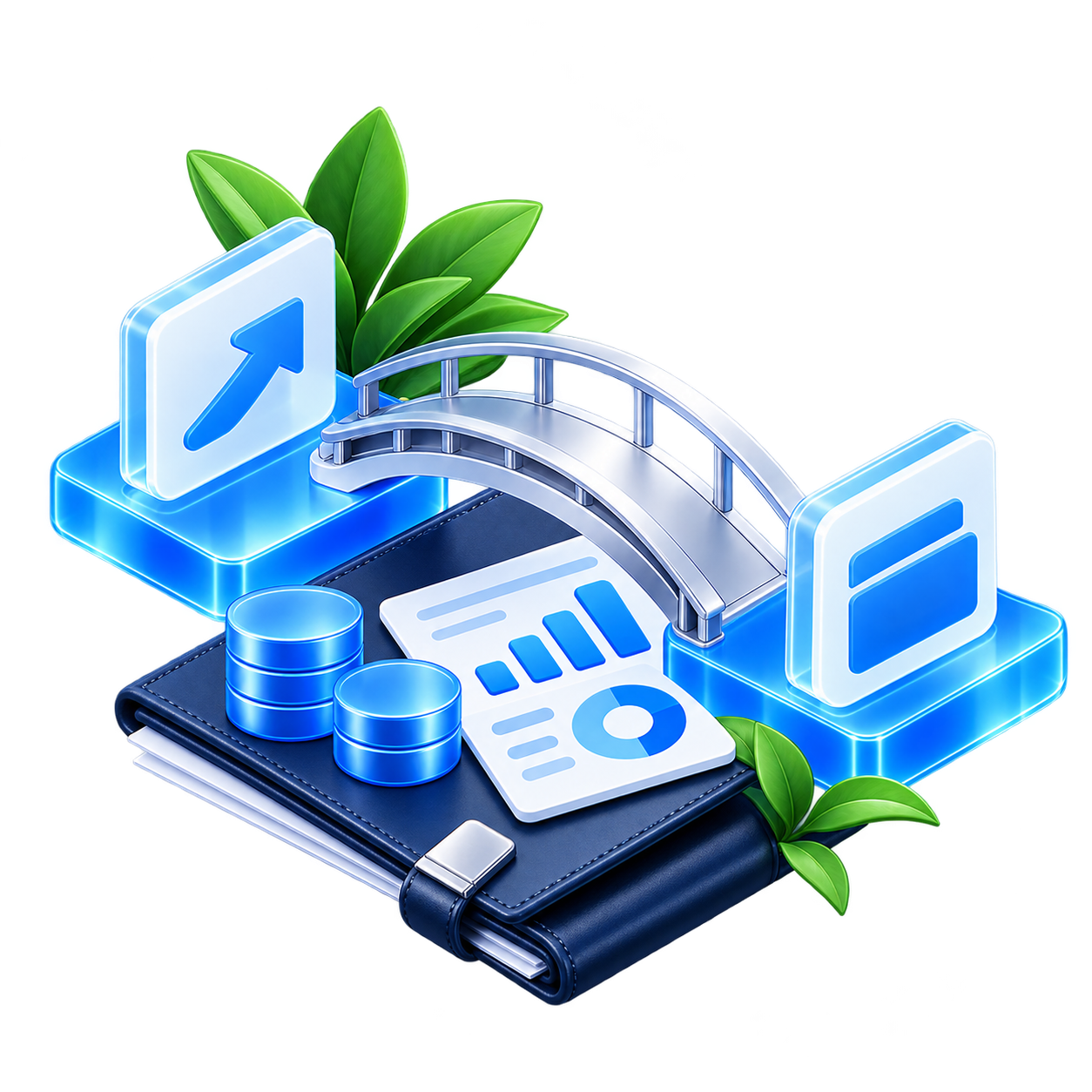 Декоративная бизнес-сцена в принятой RKO V2 визуальной системе